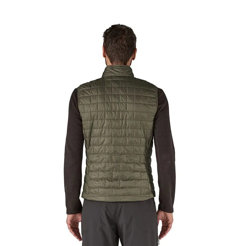 Patagonia Men's Nano Puff Vest Basin Green/Tent Green-2