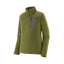 Patagonia Mens R1 Air Zip Neck Caper Green