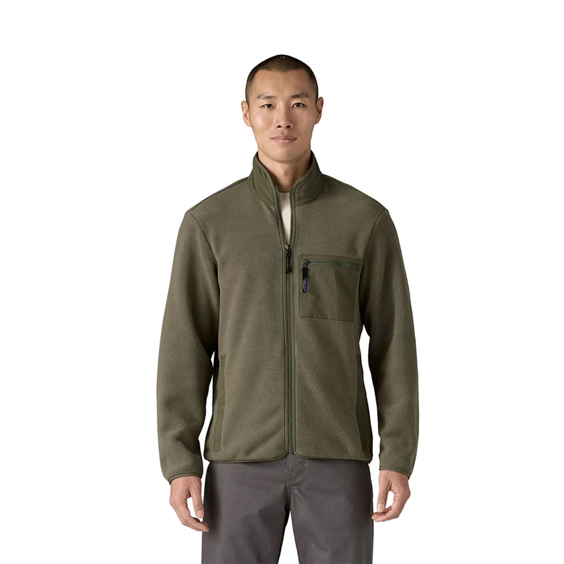 Patagonia Synchilla フリース S Patagonia Mens Synchilla Fleece Jacket Basin Green