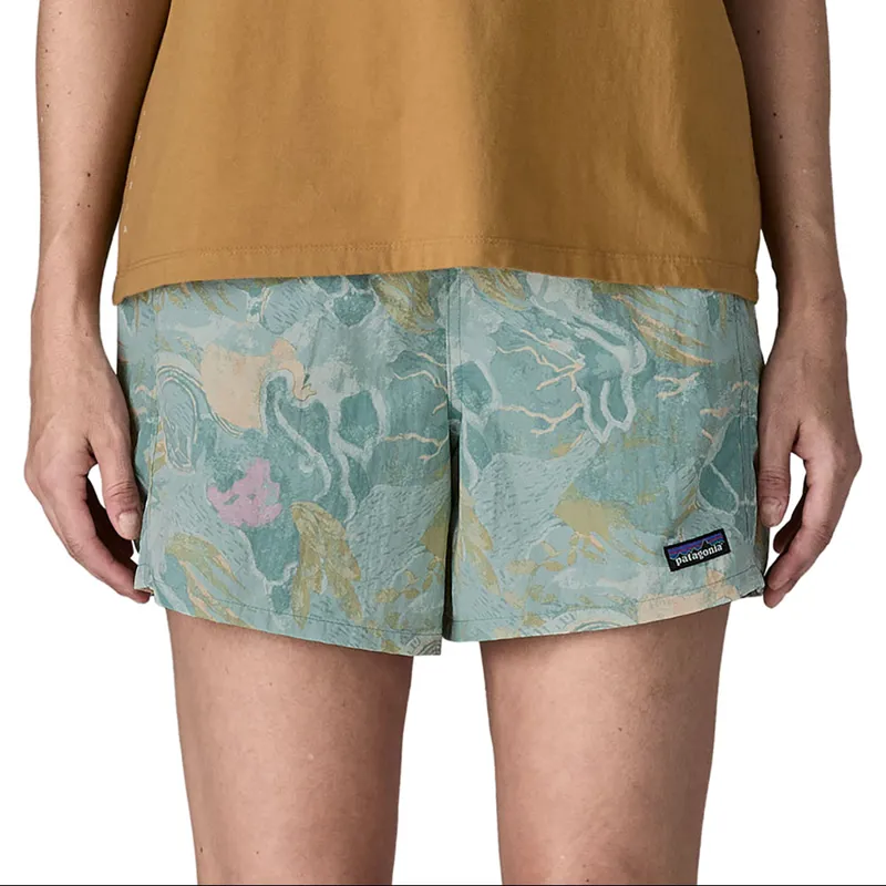 Patagonia Womens Baggies Shorts 5in Moon Tripper Virtually Blue-2