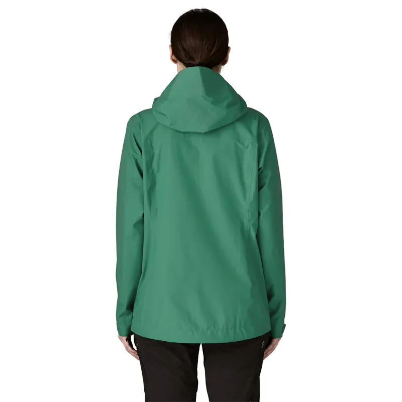 Patagonia Womens Boulder Fork Rain Jacket Gem Green-2
