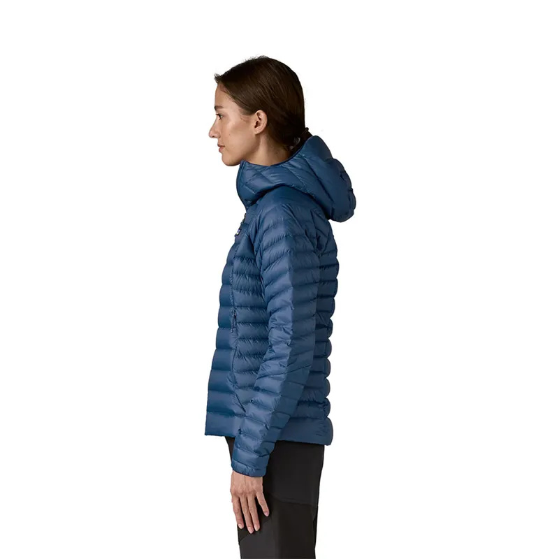 Patagonia Women's Down Sweater Hoodie Clement Blue-2