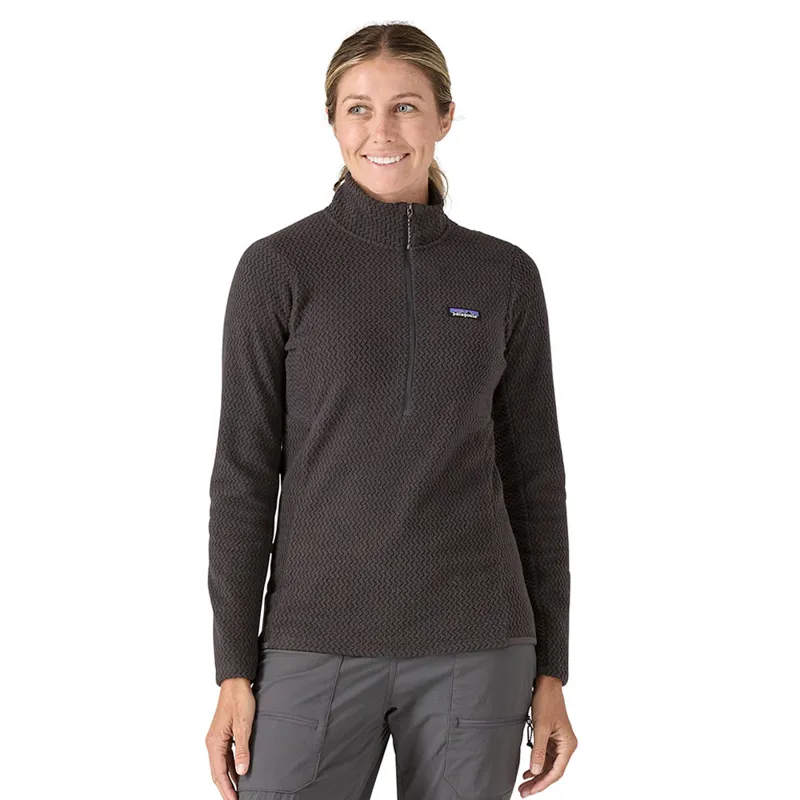 Patagonia Women's R1 Air Zip Neck Fleece Black-1
