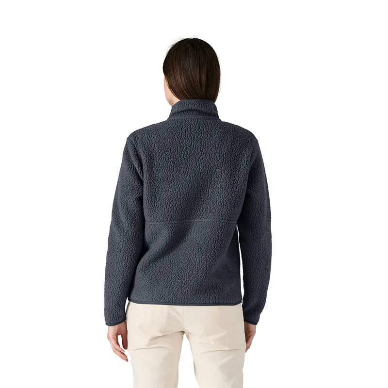 Patagonia Women's Retro Pile Fleece Marsupial Smolder Blue-2