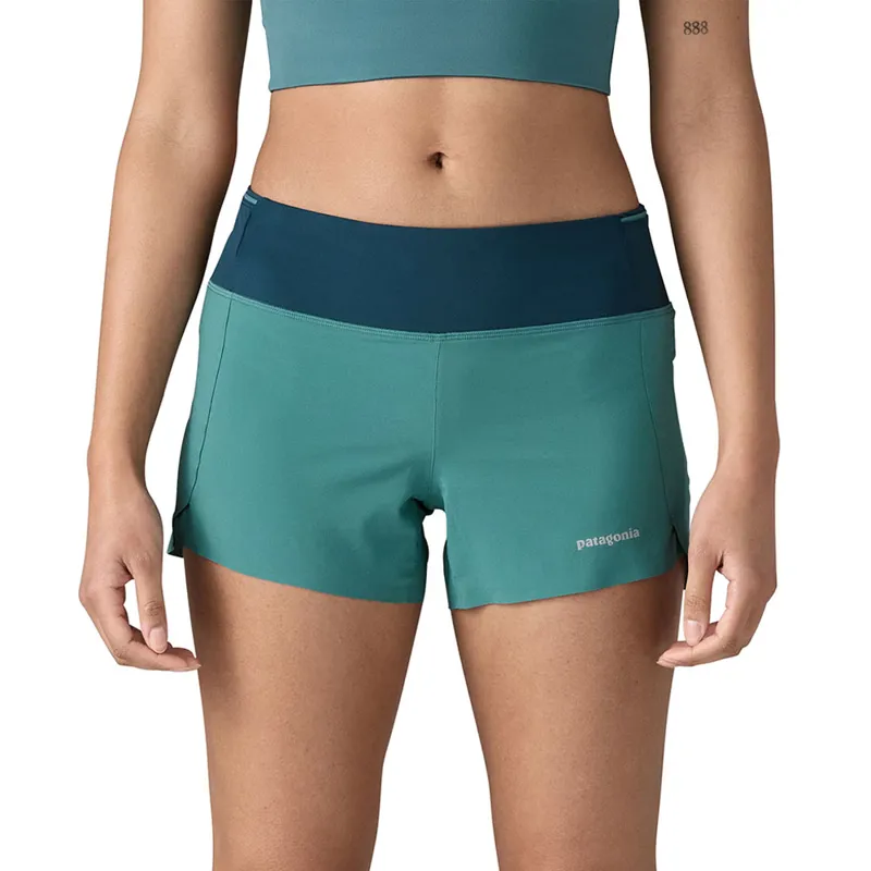 Patagonia Womens Strider Pro Shorts 3.5 inch Wetland Blue-1