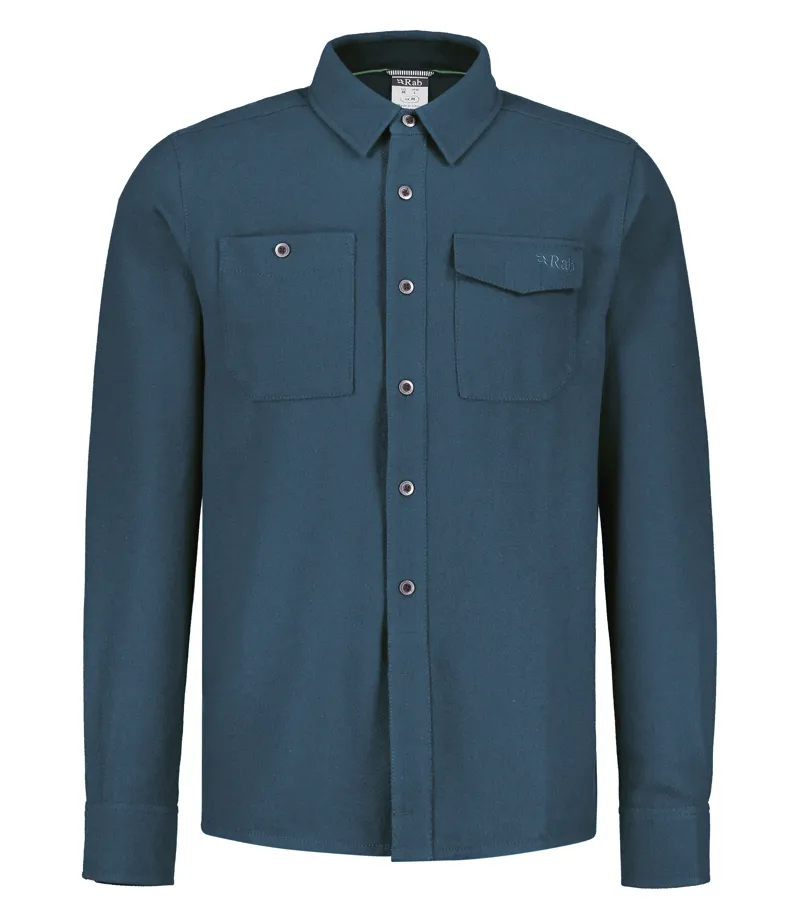 Rab Mens Perimeter Shirt Orion Blue