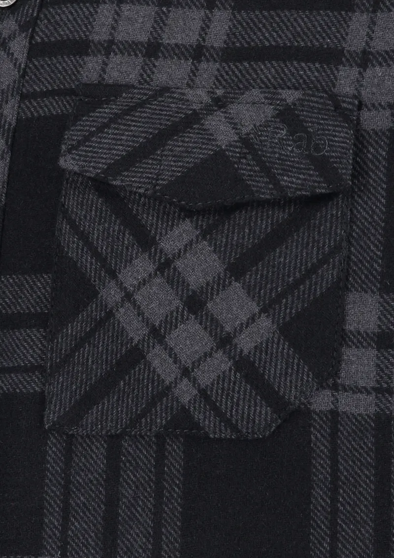 Rab Mens Perimeter Shirt Ebony-4