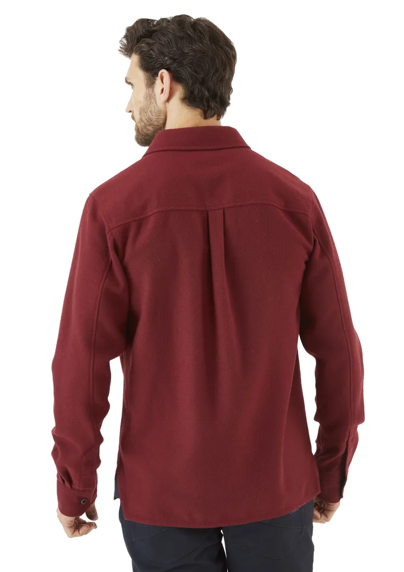 Rab Mens Perimeter Shirt Oxblood-3