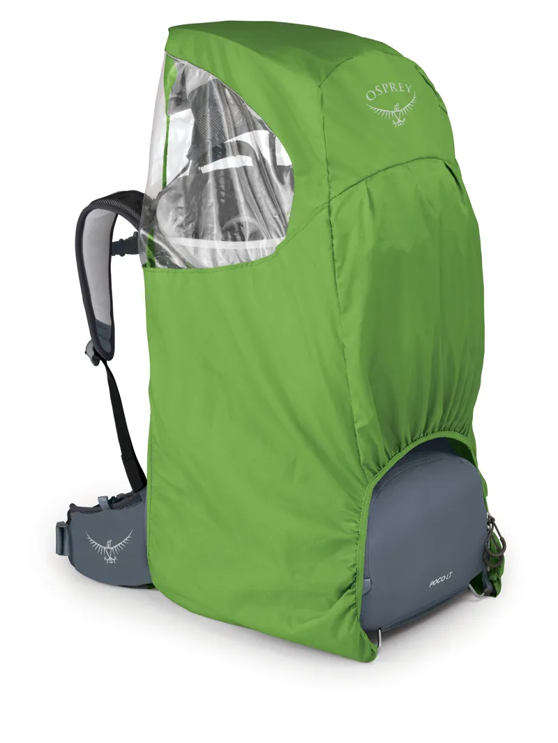 Osprey Poco Raincover Electric Green-1