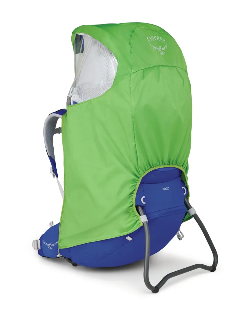 Osprey Poco Raincover Electric Green-2