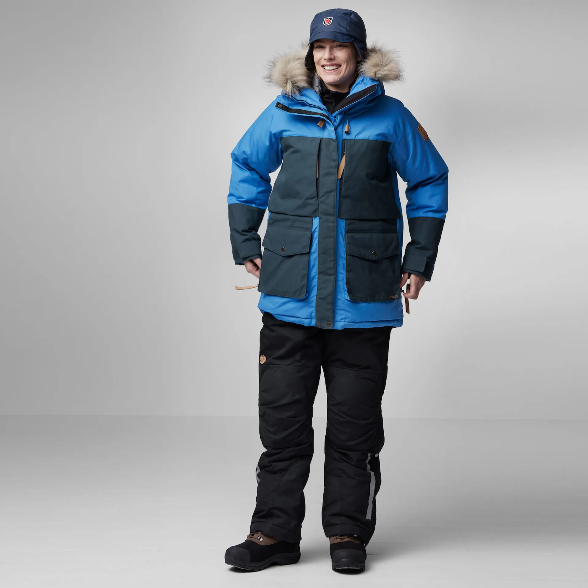 Fjallraven Women's Polar Expedition Parka UN Blue/Mountain Blue