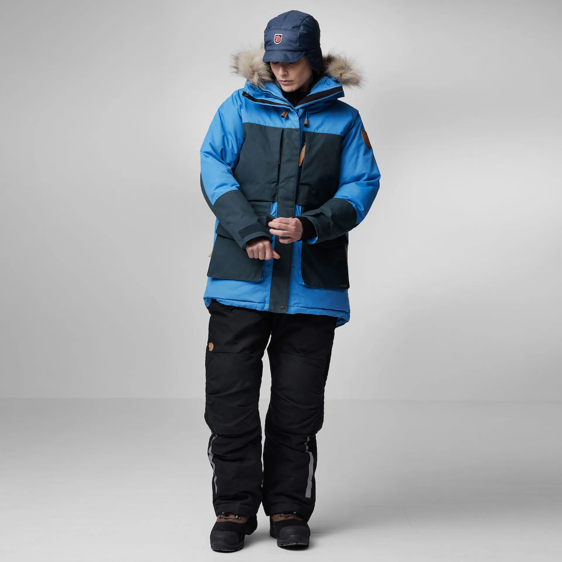 Fjallraven Women's Polar Expedition Parka UN Blue/Mountain Blue