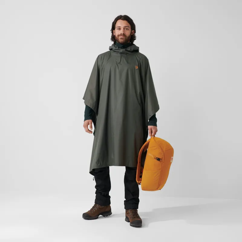 Fjallraven Poncho Graphite-2