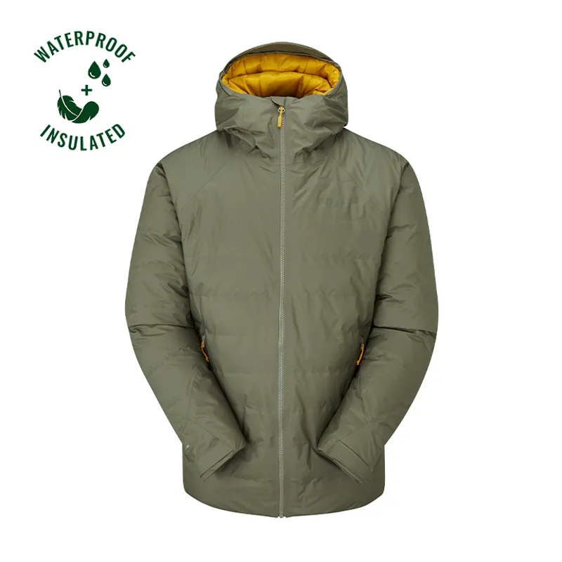 Rab Mens Valiance Jacket Khaki