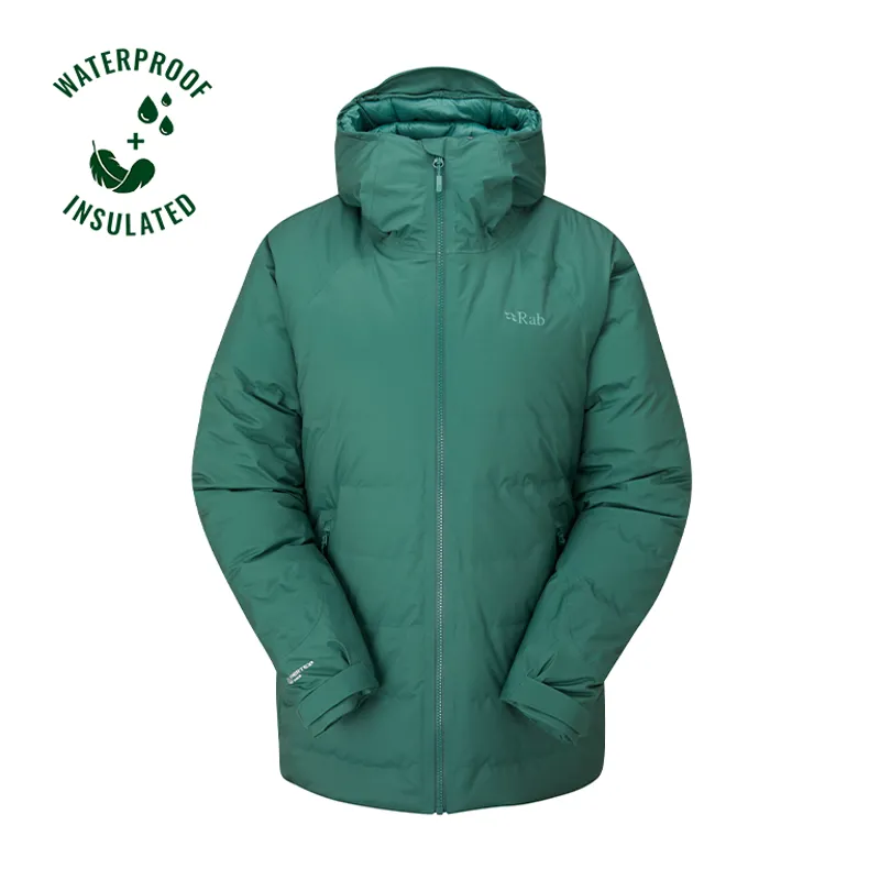 Rab Women's Valiance Jacket Green Slate