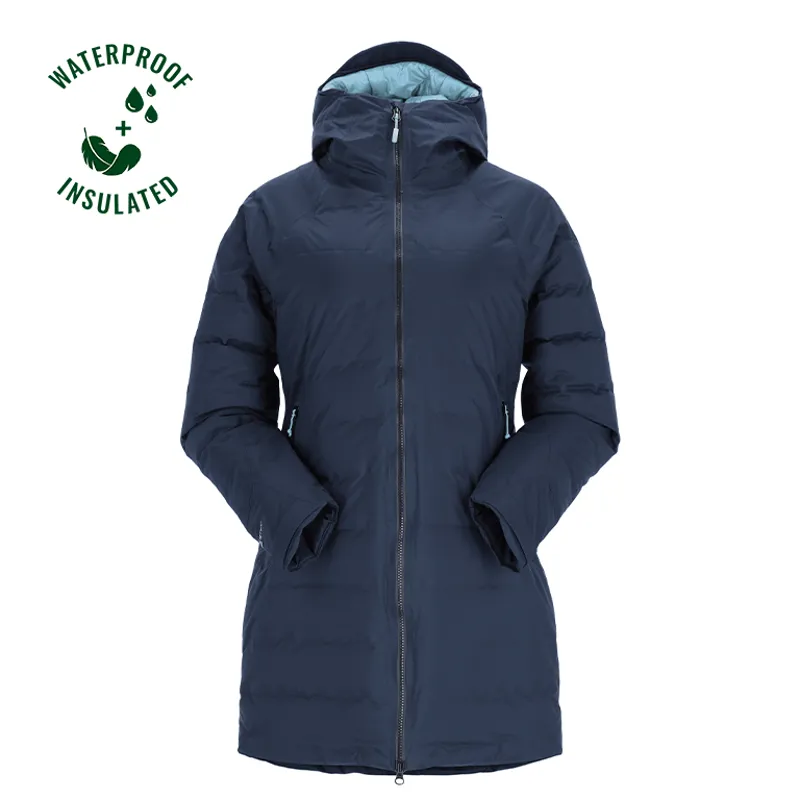 Rab Women's Valiance Parka Deep Ink