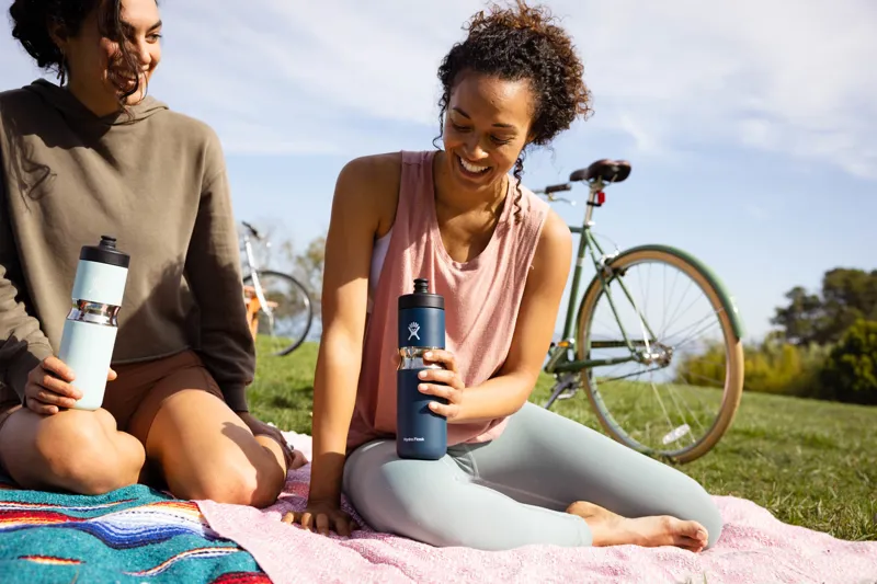 Hydro Flask 20oz Wide Mouth Insulated Sport Bottle Black-2