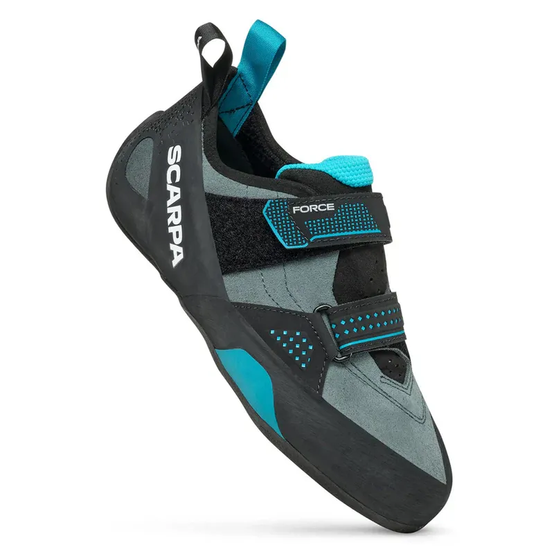 Scarpa Men's Force Climbing Shoes Conifer/Azure