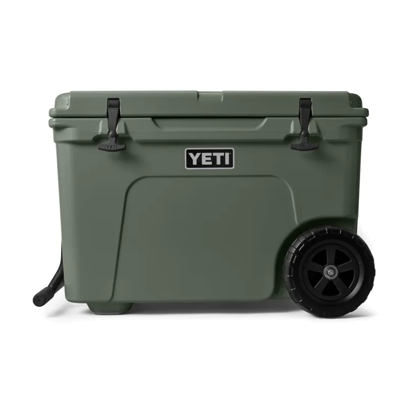 YETI Tundra Haul Wheeled Cooler Camp Green
