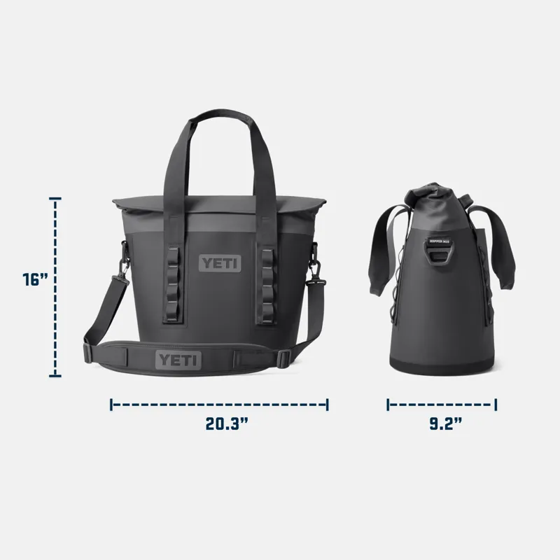 YETI Hopper M15 Soft Cooler Charcoal-12