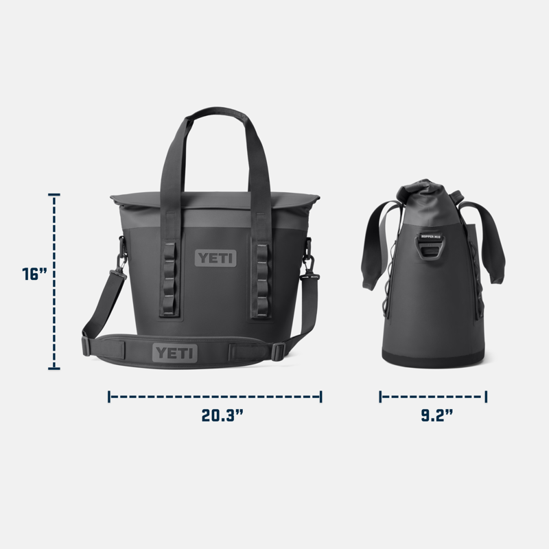 YETI Hopper M15 Soft Cooler Navy-11