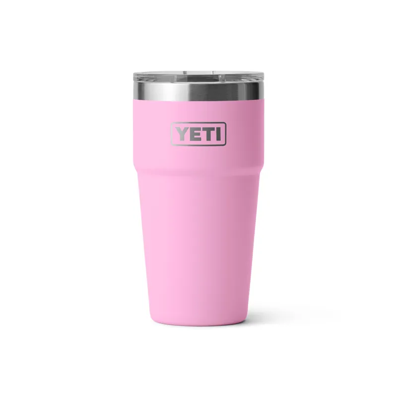 YETI Rambler 16oz Stackable Cup Power Pink