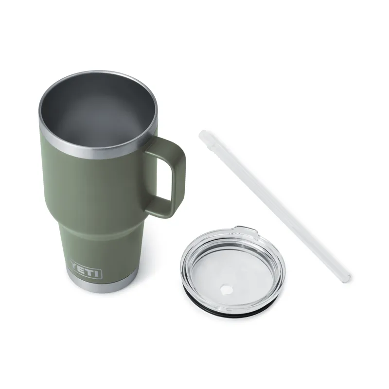 YETI Rambler 35 Oz Straw Mug Camp Green-2
