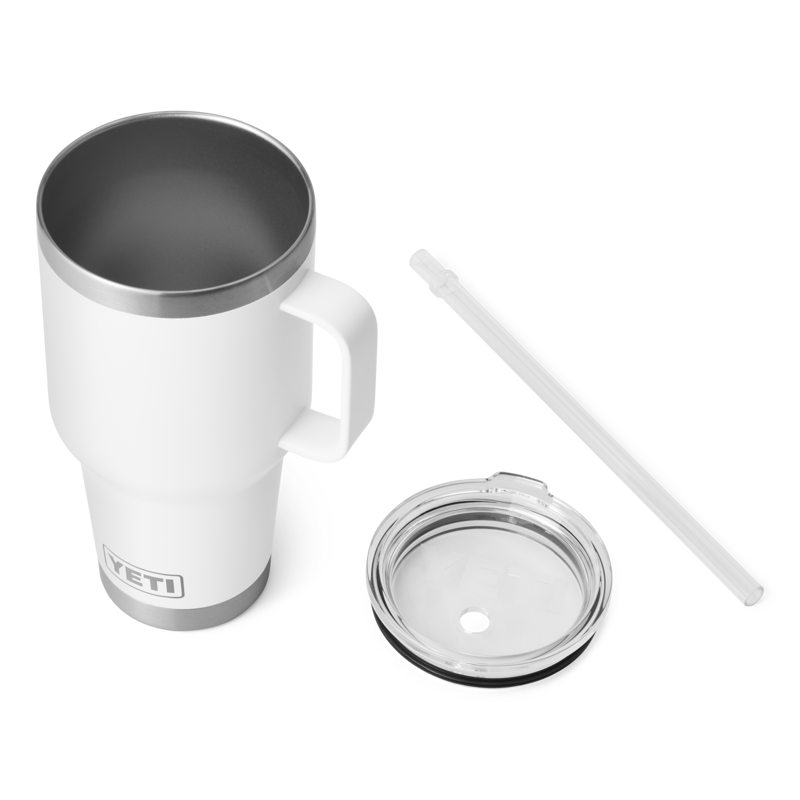 YETI Rambler 35 Oz Straw Mug White-2