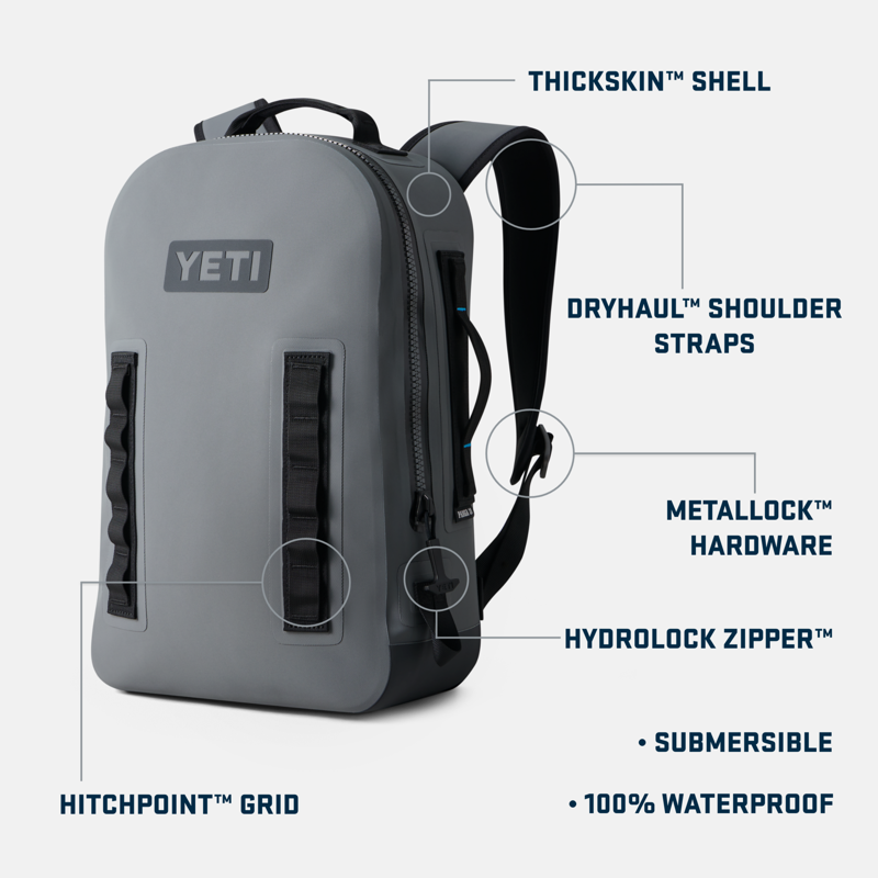 YETI Panga Waterproof Backpack 28 Black-4