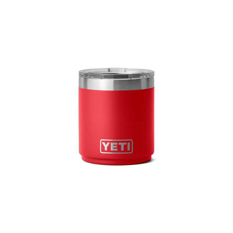 YETI Rambler 10 Oz Lowball 2.0 Rescue Red