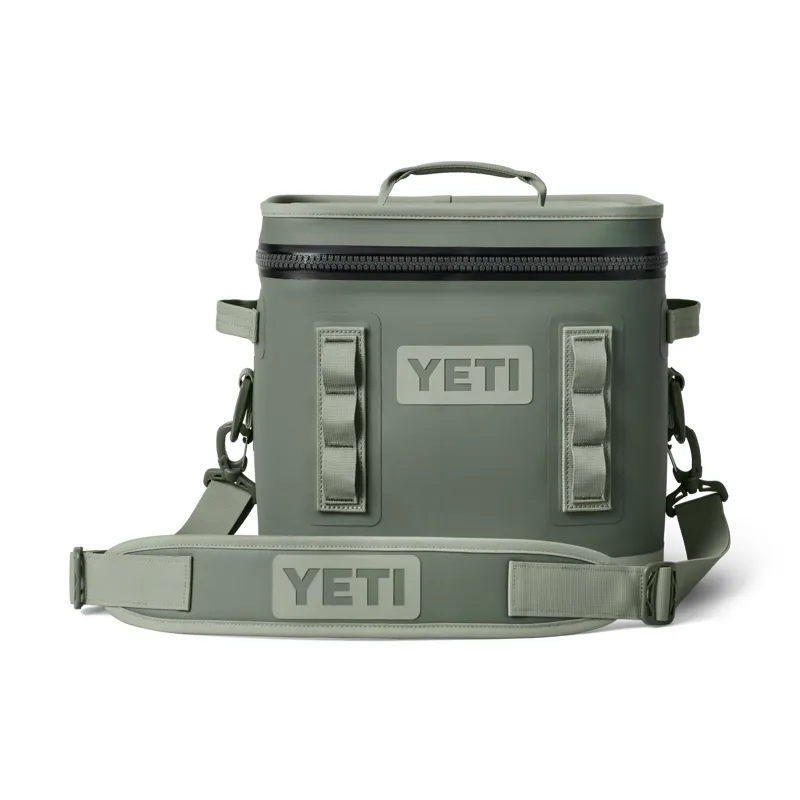 YETI Hopper Flip 12 Soft Cooler Camp Green