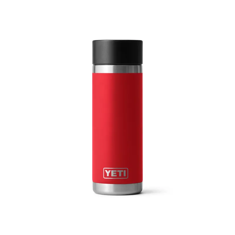 YETI Rambler 18oz Bottle HotShot Cap Rescue Red