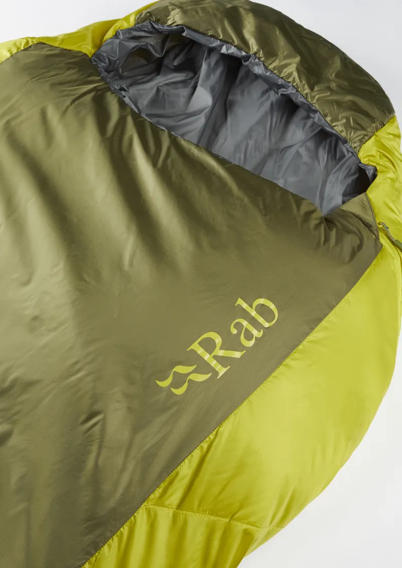 Rab Solar Eco 0 Sleeping Bag Chlorite Green - Long - Left Zip-10