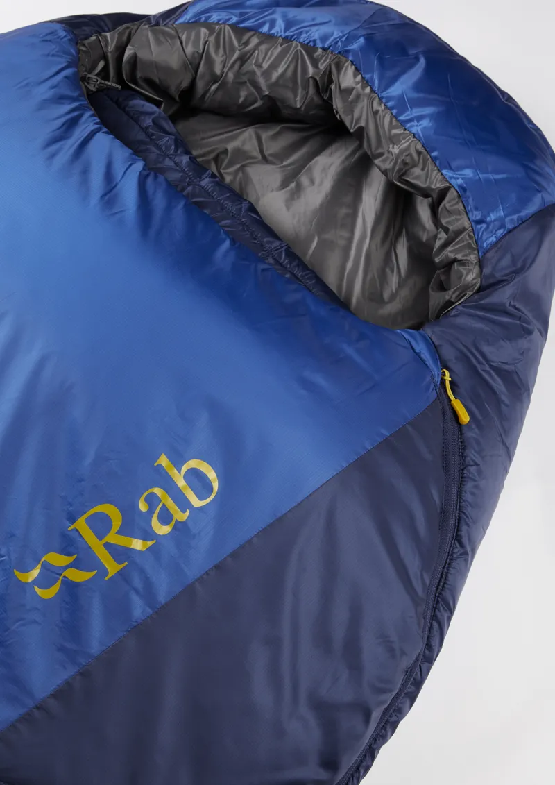 Rab Solar Eco 2 Sleeping Bag Ascent Blue - Regular - Left Zip-2