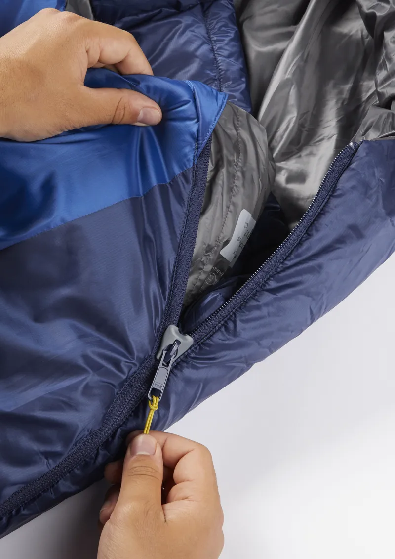 Rab Solar Eco 2 Sleeping Bag Ascent Blue - Long - Left Zip-7