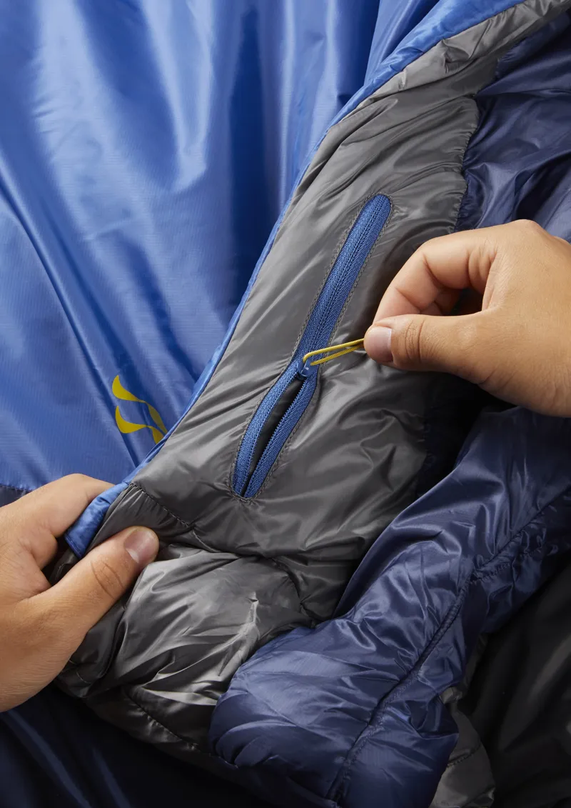 Rab Solar Eco 2 Sleeping Bag Ascent Blue - Long - Left Zip-8