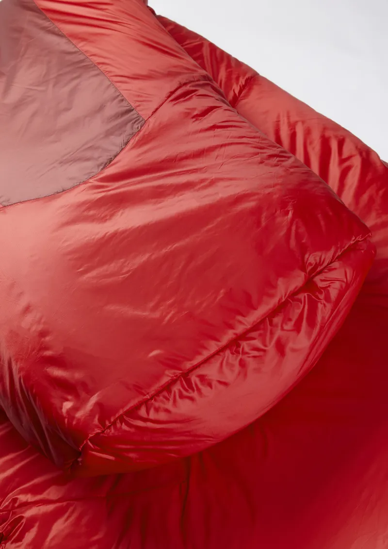 Rab Solar Eco 3 Sleeping Bag Oxblood Red - Wide - Left Zip-7