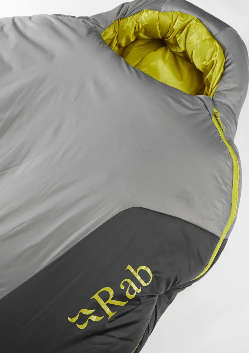 Rab Solar Ultra 2 Sleeping Bag Granite - Left Zip-4
