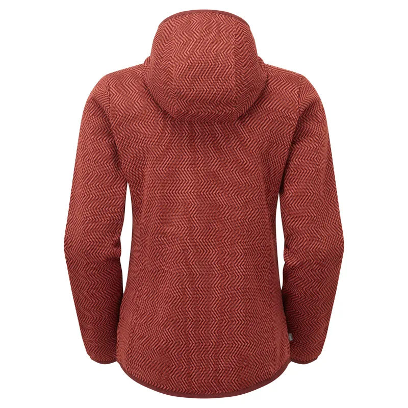 Sprayway Women's Saxa Hoodie Chipotle/Red Savina-1
