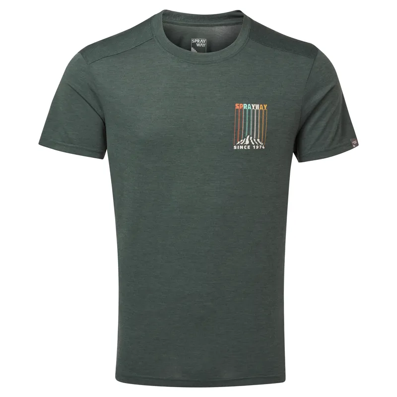 Sprayway Mens Vintage T-Shirt Dark Spruce