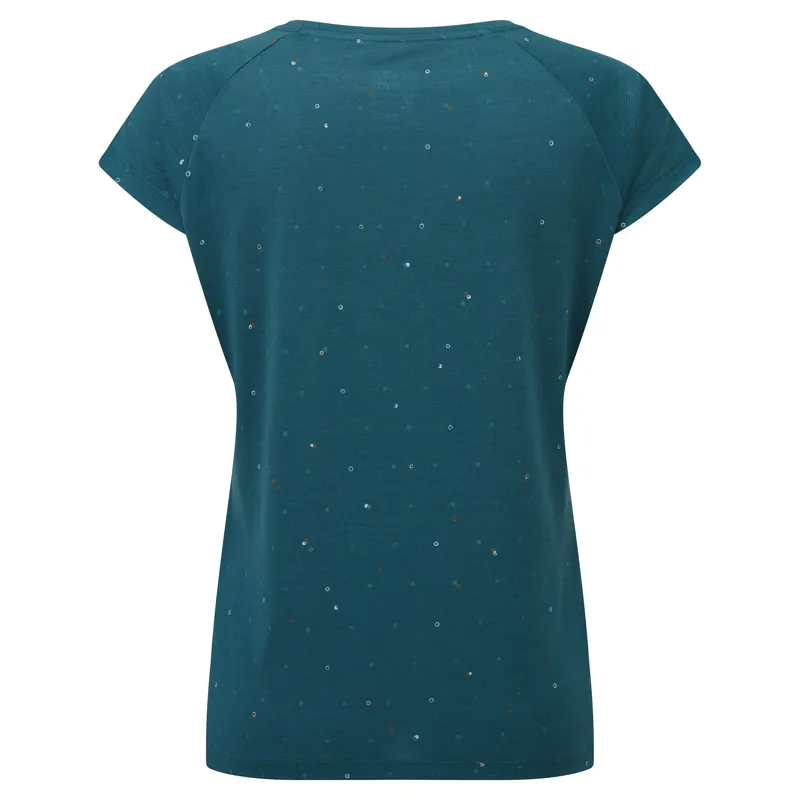 Sprayway Women's Dot T-Shirt Marine Blue-1