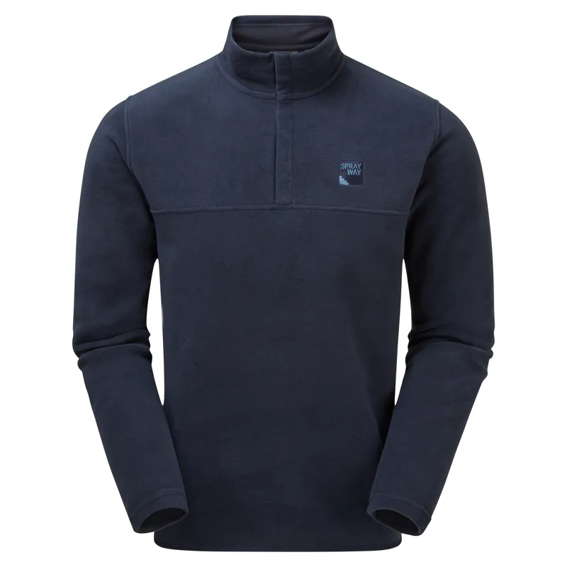 Sprayway Mens Storr Micro Snap Fleece Blazer