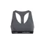 Icebreaker Womens Sprite Racerback Bra Gritstone Heather/Black