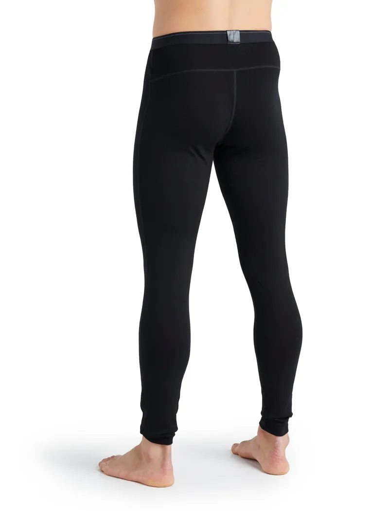 Icebreaker Men's Merino 260 Tech Thermal Leggings Black-3