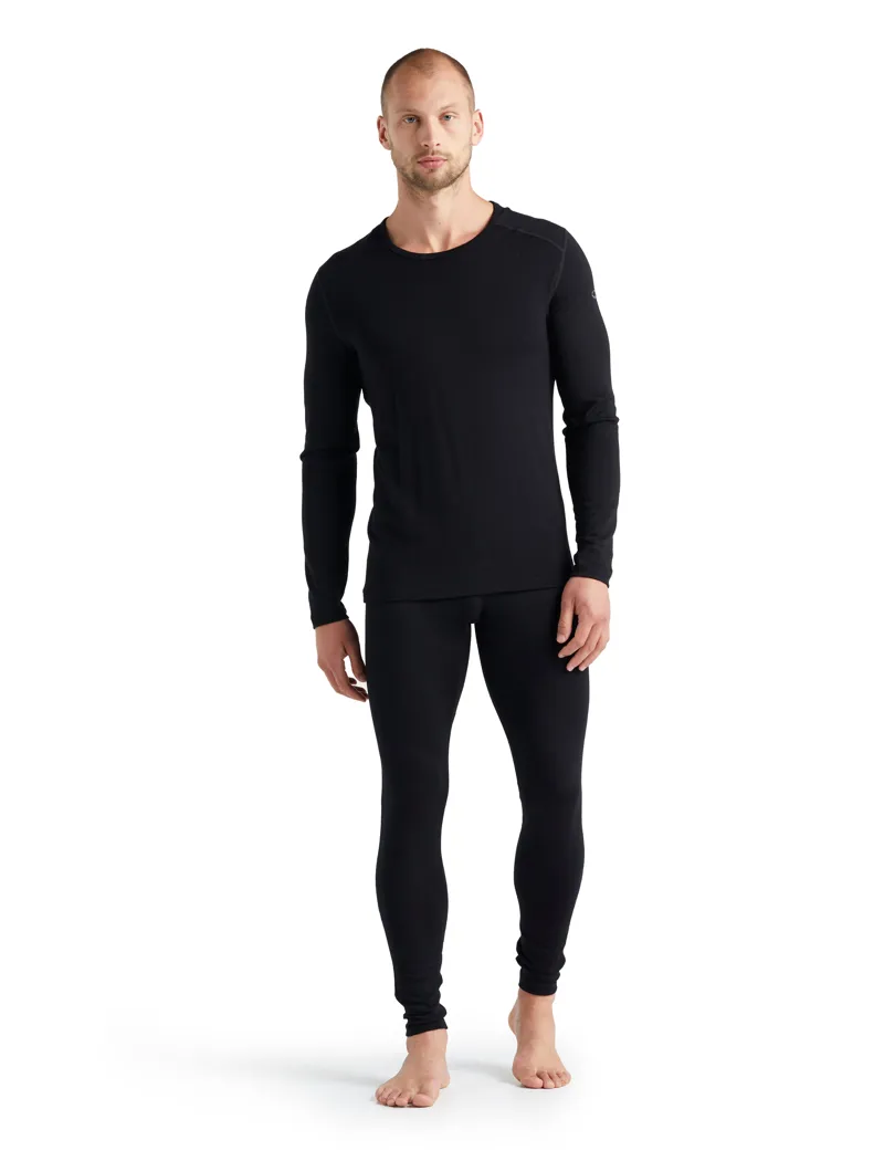 Icebreaker Men's Merino 260 Tech Thermal Leggings Black-4