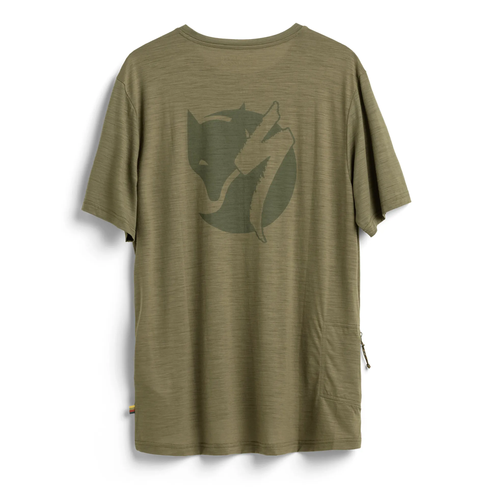 Specialized Fjallraven Mens S/F Wool T-Shirt Green Merino Wool