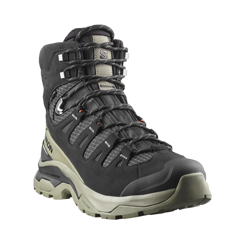 Salomon Mens Quest 5 GTX Black/Deep Lichen Green-4
