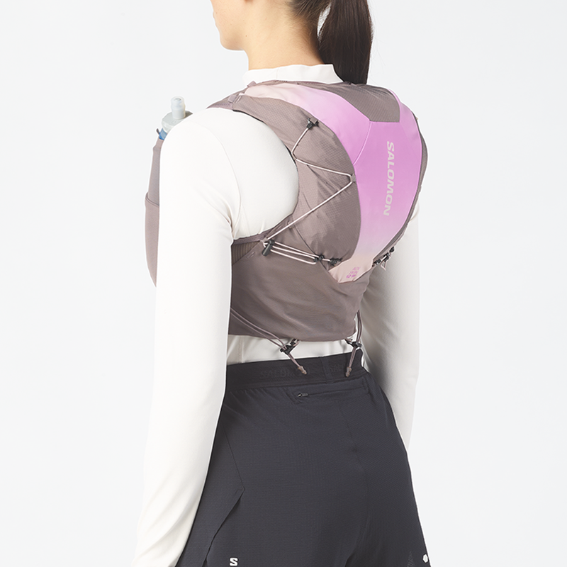 Salomon Womens Adv Skin 12 Iron/Shadow Gray -3