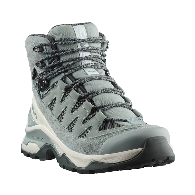 Salomon Womens Quest Echo GTX Green Milieu/Icicle 