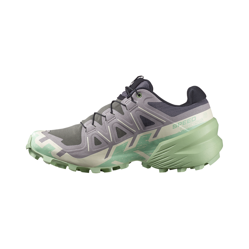 Salomon Womens Speedcross 6 Castlerock/Vanilla Ice-1